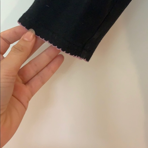 Lance Karesh beaded tie front top - Picture 2 of 5